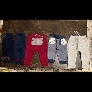 Baby gap bundle 4 pairs of pants 12-18